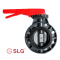 บัตเตอร์ฟลายวาล์ว ยูพีวีซี UPVC Butterfly Valve จากแบรนด์ slg