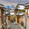 Hanok Village in Seoul South Korea.
