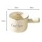 ถ้วยตวงกาแฟเซรามิก มีปากเท  Coffee Measuring Cup 90ml สำหรับชง Espresso