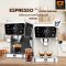 ใหม่! ETZEL เครื่องชงกาแฟ หน้าจอสัมผัส 20 บาร์ รุ่น SN5082 (ชงแคปซูลได้) Espresso Machine with digital display