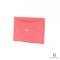 NEW CHANEL CARD SLOT SHORT PINK CAVIAR SHW