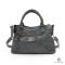 BALENCIAGA CITY CLASSIC SMALL GRAY CALF SHW