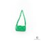 BOTTEGA CASSETTE MINI GREEN FABRIC