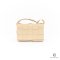 NEW BOTTEGA MESSENGER BEIGE CALF GHW