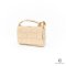 NEW BOTTEGA MESSENGER BEIGE CALF GHW