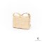 NEW BOTTEGA MESSENGER BEIGE CALF GHW