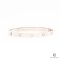 CARTIER LOVE BRACELET 21 WHITE GOLD