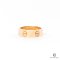 CARTIER LOVE RING 51 PINKGOLD