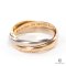 CARTIER TRINITY RING 54 GHW