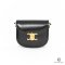 CELINE TRIOMPHE SMALL BLACK CALF GHW