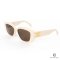 CELINE TRIOMPHE SUNGLASSES BEIGE SHW