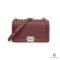 CHANEL BOY 10 RED CHEVRON SHW