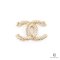 CHANEL BROOCH GOLD DIAMOND GHW