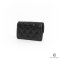 CHANEL  CARD HOLDER SHORT BLACK CAVIAR GHW