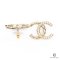 CHANEL EARRING CC LOGO DIAMOND GHW