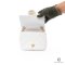 CHANEL MINI 7 WHITE LAMB GHW