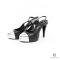 CHANEL PUMP 35.5 BLACK SILVER