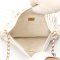 CHANEL QUILTED TOTE WHITE CALF SHW