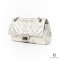 CHANEL REISSUE 225 MEDIUM SILVER METALLIC SHW