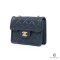 CHANEL SQUARE 7_ NAVY CAVIAR GHW