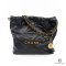 CHANEL TOTE 22 SMALL BLACK GHW