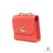CHANEL TRENDY WITH CHAIN MINI RED LAMB GHW
