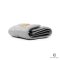 CHANEL TRIFOLD WALLET 19 SHORT GREY LAMB GHW
