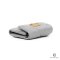 CHANEL TRIFOLD WALLET 19 SHORT GREY LAMB GHW