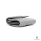 CHANEL TRIFOLD WALLET 19 SHORT GREY LAMB GHW