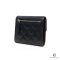 CHANEL TRIFOLD WALLET SHORT BLACK CAVIAR SHW