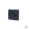 CHANEL TRIFOLD WALLET SHORT NAVY CAVIAR GHW