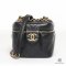 CHANEL VANITY 5.5 BLACK LAMB GHW