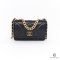 CHANEL  WOC 19 BLACK CALF GHW