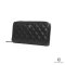 CHANEL BIFOLD WALLET LONG BLACK CAVIAR SHW