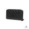 CHANEL BIFOLD WALLET LONG BLACK CAVIAR SHW