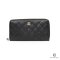 CHANEL ZIPPY WALLET LONG BLACK CAVIAR GHW