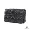 DIOR CARO SMALL BLACK CALF BHW