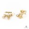 DIOR EARRING CD STAR PEARL GHW