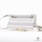 DIOR SADDLE BELT BAG 20 WHITE GREY OBLIQUE GHW