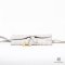 DIOR SADDLE BELT BAG 20 WHITE GREY OBLIQUE GHW