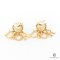 DIOR TRIBALES EARRINGS PEARL CRYTALS GHW