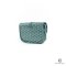 GOYARD BELVEDERE PM GREEN CANV AS SAW