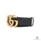 GUCCI BELT 4 CM 85 CM BLACK CALF GHW
