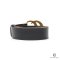 GUCCI BELT 4 CM 85 CM BLACK CALF GHW