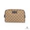 GUCCI BELT BAG 22 BROWN GG SUPREME MONOGRAM SHW