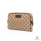 GUCCI BELT BAG 22 BROWN GG SUPREME MONOGRAM SHW