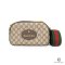 GUCCI CAMERA TIGER 25 BROWN GG SUPREME MONOGRAM GHW