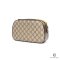 GUCCI CAMERA TIGER 25 BROWN GG SUPREME MONOGRAM GHW