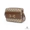 GUCCI HORSEBIT 1955 CAMERA SMALL BROWN GG SUPREME MONOGRAM GHW