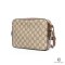 GUCCI HORSEBIT 1955 CAMERA SMALL BROWN GG SUPREME MONOGRAM GHW